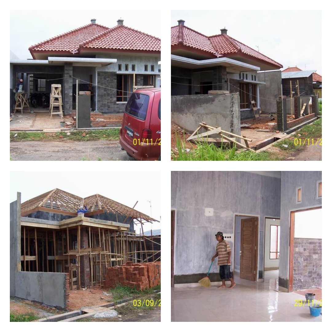 RANCANG BANGUN Rumah Kecil Minimalis di Jl. Bina Griya Pekalongan. arsitek: Daukhan Permana